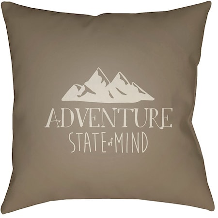 18 x 18 x 4 Polyester Throw Pillow